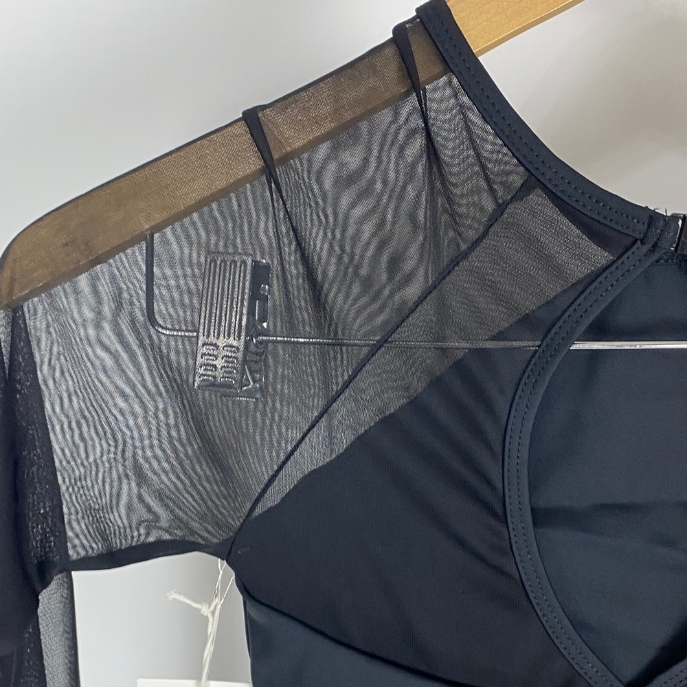 NWT Tiger Friday Angelic Adult Bodysuit Size XS Black - Picture 3 of 9